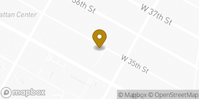 Map showing the location of Planet Fitness in New York, NY 10001