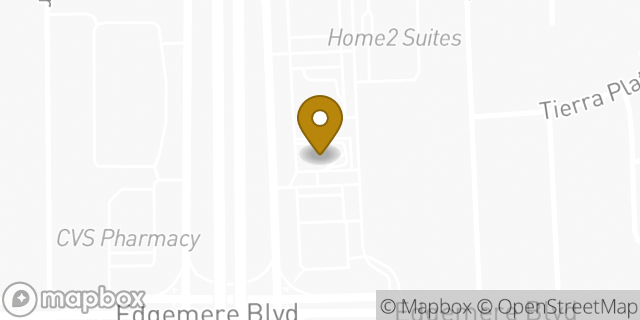 Map showing the location of McDonald's in El Paso, TX 79938