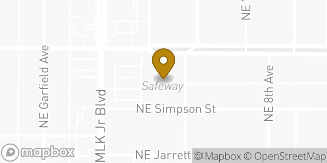 Map showing the location of Coinme in Portland, OR 97211