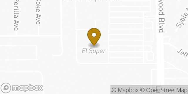 Map showing the location of Planet Fitness in Paramount, CA 90723