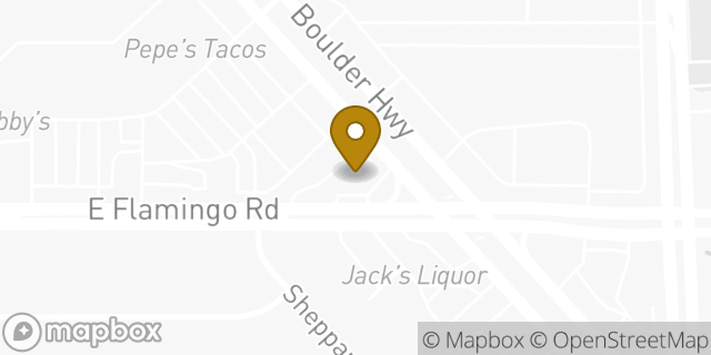 Map showing the location of ATM 7ELEVEN-FCTI in Las Vegas, NV 89121