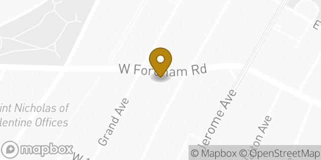 Map showing the location of McDonald's in Bronx, NY 10468