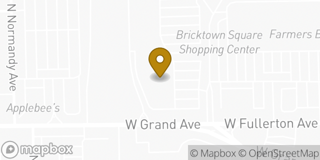 Map showing the location of Amazon Locker - Heritage in Chicago, IL 60707