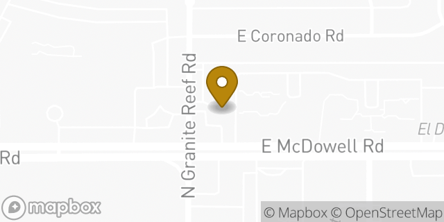 Map showing the location of ATM 7ELEVEN-FCTI in Scottsdale, AZ