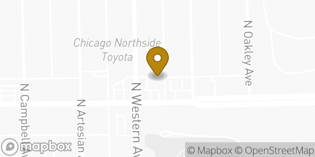 Map showing the location of ATM 7ELEVEN-FCTI in Chicago, IL