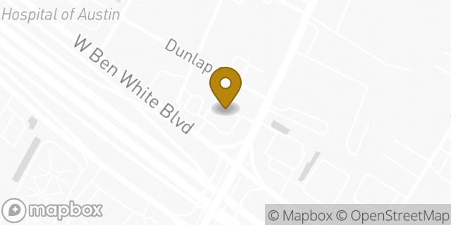 Map showing the location of Amazon Locker - Topcoat in Austin, TX 78704