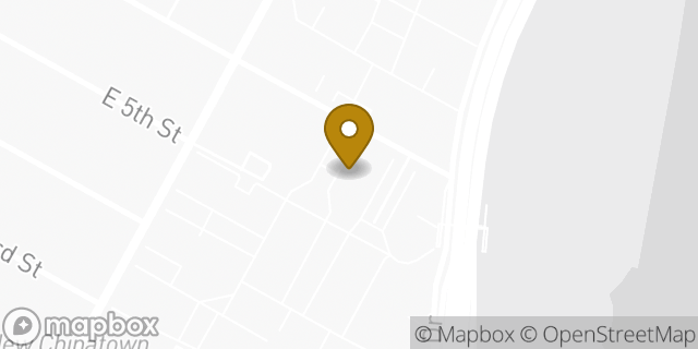 Map showing the location of Amazon Locker - Hammock in New York, NY 10009