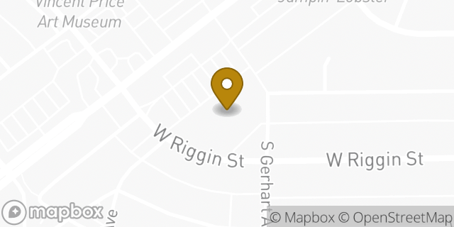 Map showing the location of Starbucks in Monterey Park, CA 91754