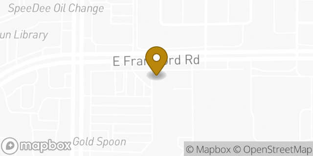 Map showing the location of Subway in Carrollton, TX 75007