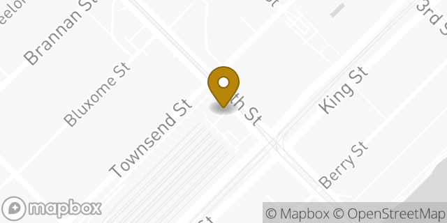 Map showing the location of Subway in San Francisco, CA 94107