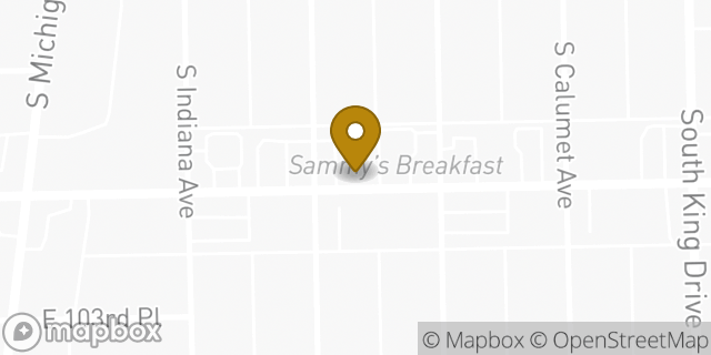 Map showing the location of Subway in Chicago, IL 60628