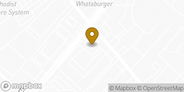 Map showing the location of Amazon Locker - Laki in San Antonio, TX 78229