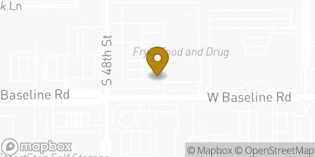 Map showing the location of ATM Fry's in Tempe, AZ 85283