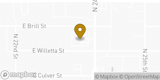 Map showing the location of QuikTrip in Phoenix, AZ 85008