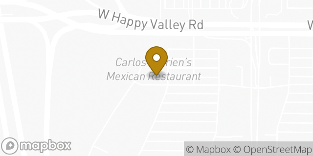 Map showing the location of Olive Garden Italian Restaurant in Phoenix, AZ 85085