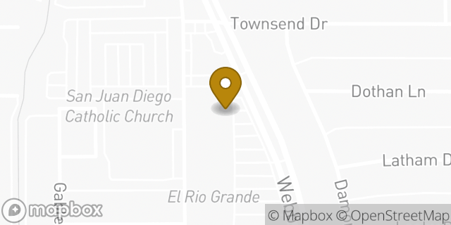 Map showing the location of Amazon Locker - Yug in Dallas, TX 75229