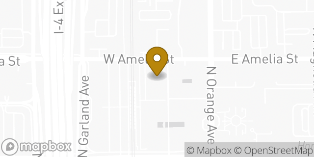 Map showing the location of ATM 7ELEVEN, INC. in Orlando, FL