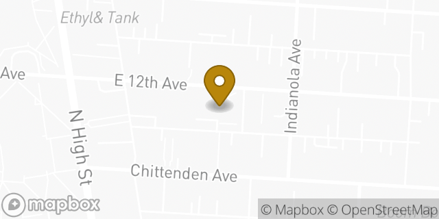 Map showing the location of The Church of Jesus Christ of Latter-day Saints in Columbus, OH 43201