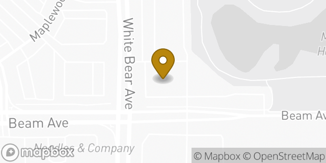Map showing the location of ATM Walgreens in Maplewood, MN 55109