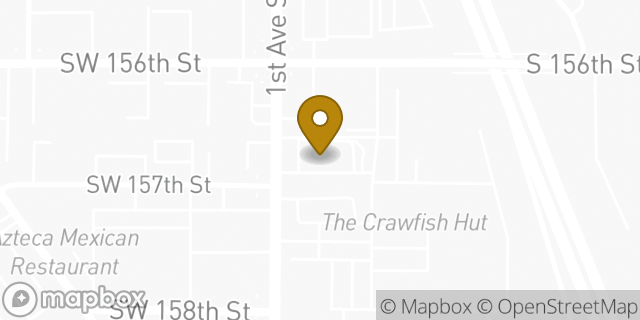 Map showing the location of McDonald's in Burien, WA 98148