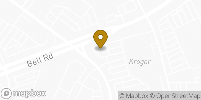 Map showing the location of ATM Kroger in Antioch, TN 37013
