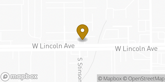 Map showing the location of Baskin-Robbins in Anaheim, CA 92801