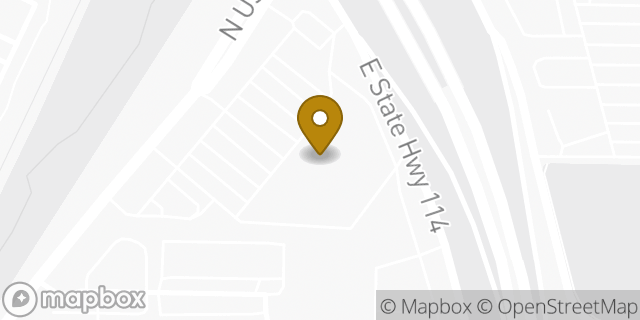 Map showing the location of Planet Fitness in Roanoke, TX 76262