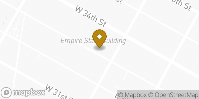 Map showing the location of FedEx Office Ship Center in New York, NY 10118