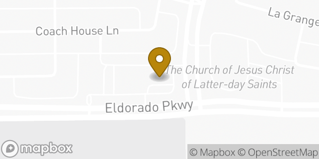 Map showing the location of 7-Eleven in Frisco, TX 75035