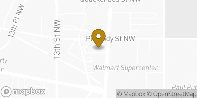 Map showing the location of McDonald's in Washington, DC 20011
