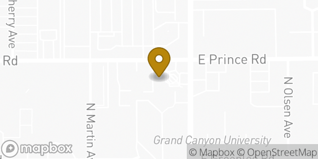 Map showing the location of Amazon Locker - Vestments in Tucson, AZ 85719