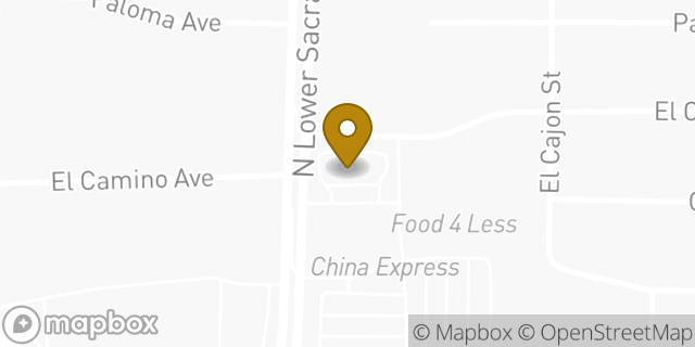 Map showing the location of McDonald's in Stockton, CA 95210