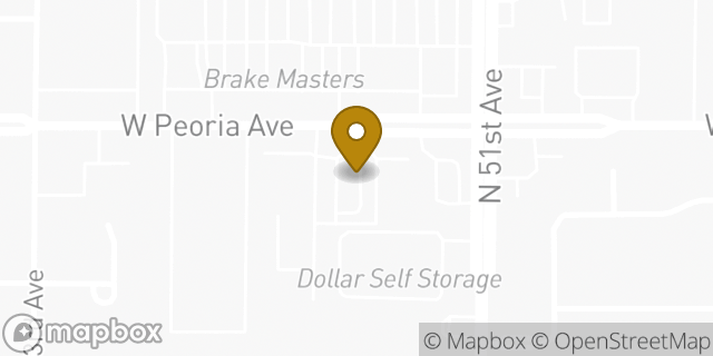 Map showing the location of Sonic Drive In in Glendale, AZ 85302