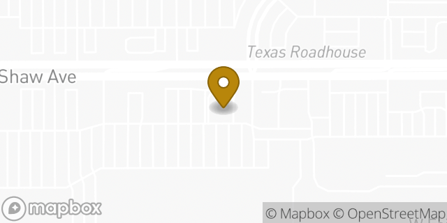 Map showing the location of McDonald's in Fresno, CA 93711