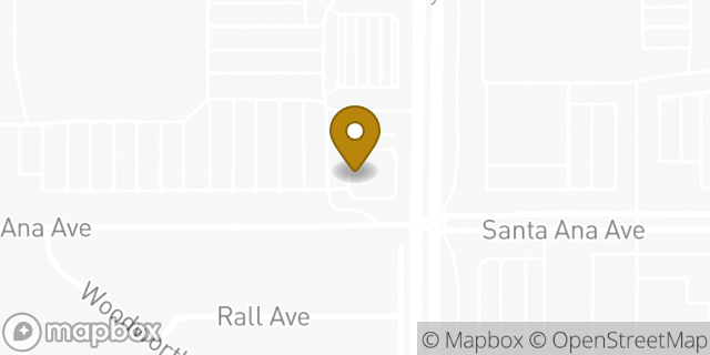 Map showing the location of Starbucks in Clovis, CA 93612