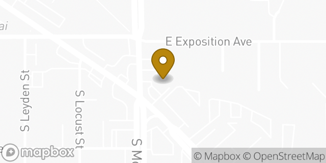 Map showing the location of ATM 7ELEVEN-FCTI in Denver, CO