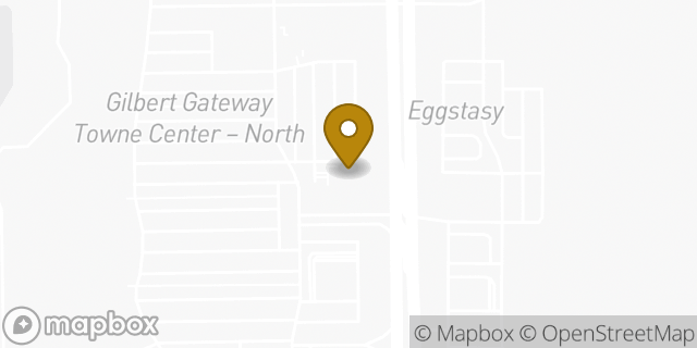 Map showing the location of Texas Roadhouse in Mesa, AZ 85212