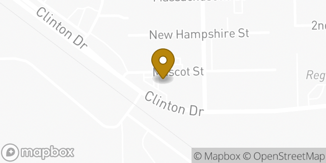 Map showing the location of Amazon Locker - Tahan in Houston, TX 77029