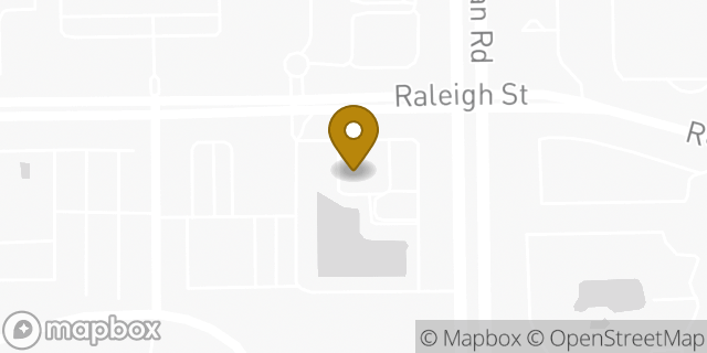 Map showing the location of Amazon Locker - Titus in Orlando, FL 32835