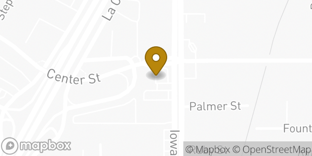 Map showing the location of Subway in Riverside, CA 92507
