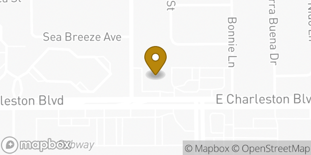 Map showing the location of AutoZone in Las Vegas, NV 89142