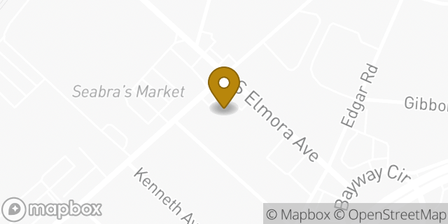 Map showing the location of Amazon Locker - Antiqua in Elizabeth, NJ 07202