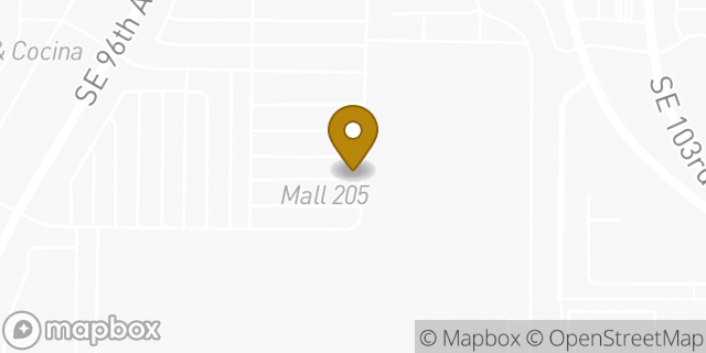 Map showing the location of Penske Truck Rental in Portland, OR 97216