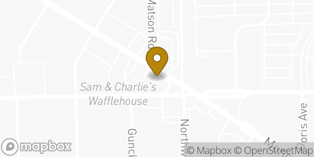 Map showing the location of Subway in Toledo, OH 43606