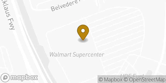 Map showing the location of Subway in Columbus, OH 43228