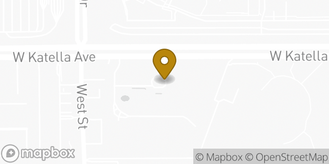 Map showing the location of The UPS Store in Anaheim, CA 92802