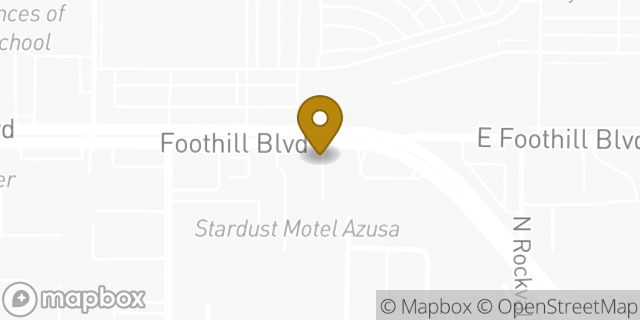 Map showing the location of The UPS Store in Azusa, CA 91702