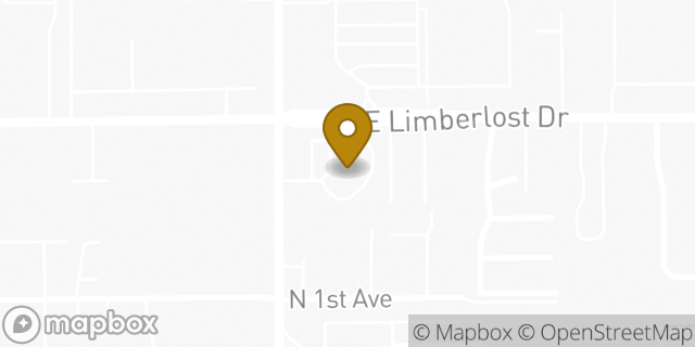 Map showing the location of Amazon Locker - Nurse in Tucson, AZ 85719
