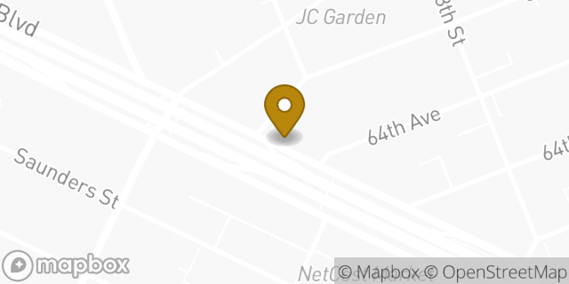 Map showing the location of Amazon Locker - Daba in Rego Park, NY 11374