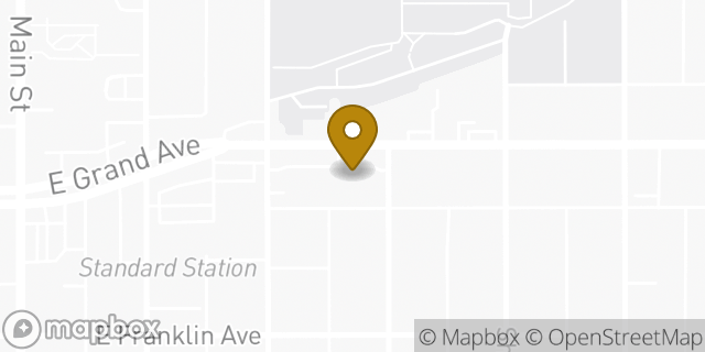 Map showing the location of Enterprise Rent-A-Car in El Segundo, CA 90245